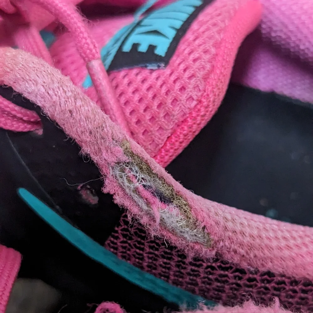 Nike Zoom Winflo 3 running training sneakers GUC black pink 7.5 - Picture 6 of 6